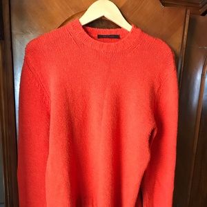 BP Studio orange sweater wool/ cashmere